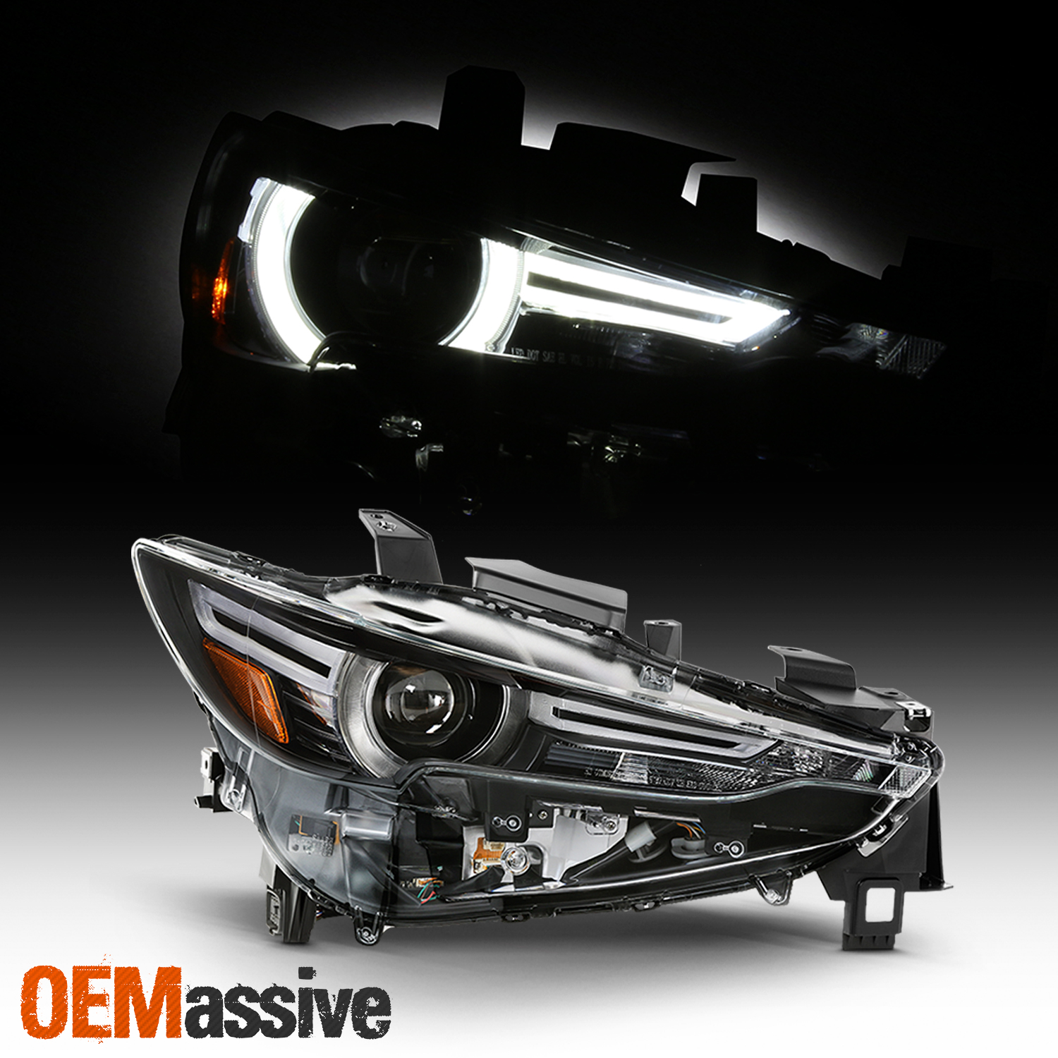 For 20172020 Mazda CX5 Full LED Tube w/AFS Projector Headlight Right